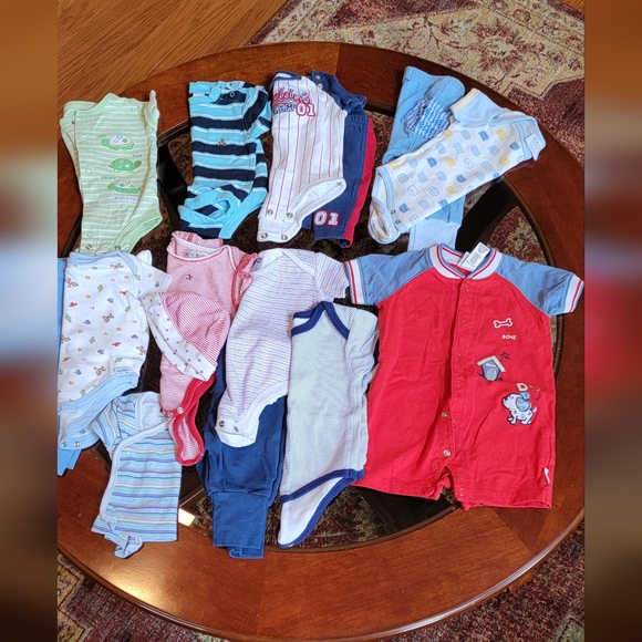 Baby boy clothing. 0-3. Short sleeve. Spring - Fall.. excellent condition. - Picture 1 of 6